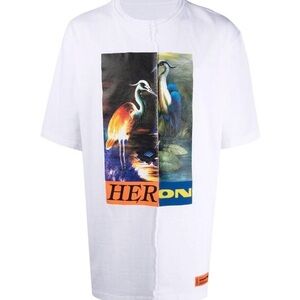 Heron Preston White Tee